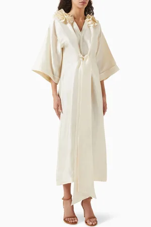 Twinkle Hanspal Juniper Boxy Kaftan in Silk