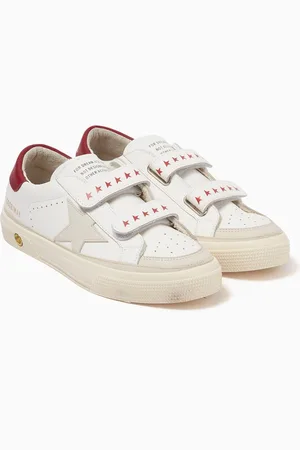 Golden Goose May School Sneakers in Leather