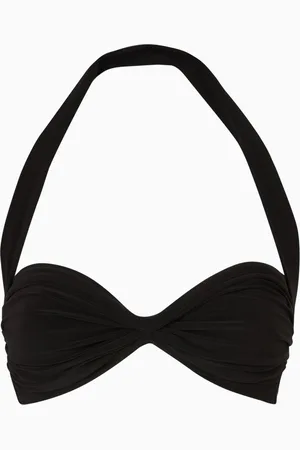 Norma Kamali Bill Bra Bikini Top in Poly Lycra