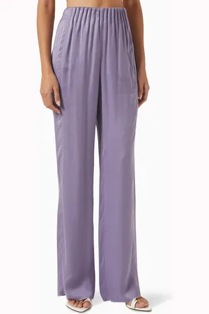 Emporio Armani Icon Chevron Pants in Acetate-blend