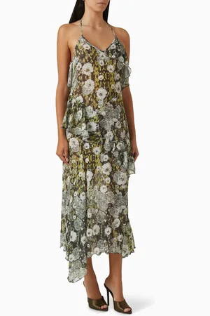SIEDRES Lieni Halterneck Maxi Dress