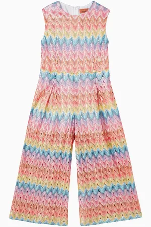 Missoni Chevron Jumpsuit in Knit Fabric