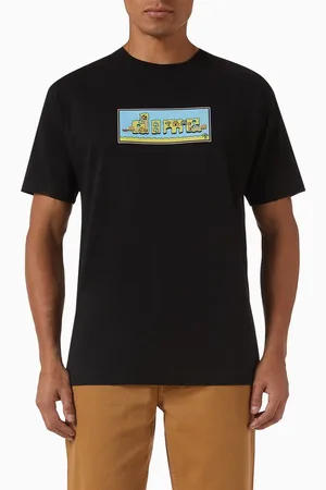 DIME Logo World T-shirt in Cotton-jersey