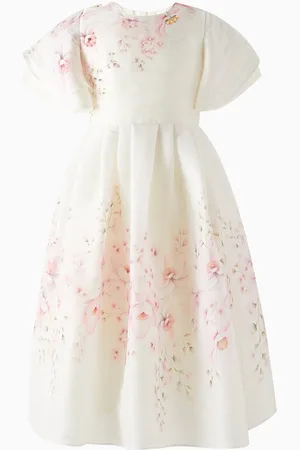 Eirene Embellished Floral-print Dress