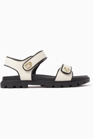 Coach Brynn Logo Sandals in Canvas
