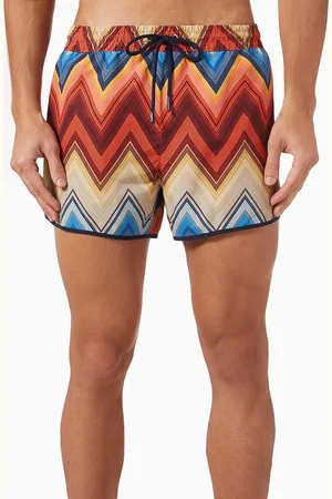 Missoni Mare Chevron Swim Shorts in Nylon