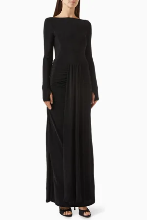Mossman Intermission Maxi Dress in Lurex Jersey
