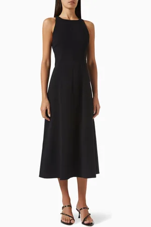 MARELLA Acanto Midi Dress in Recycled Crepe