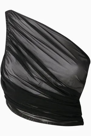 Norma Kamali Diana Bra Top in Mesh