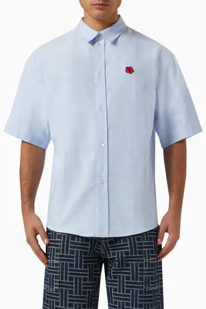 Kenzo Boke Flower Casual Shirt in Cotton