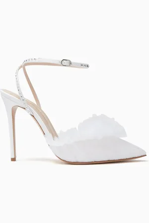 ANDREA WAZEN Franca Glitz 105 Pumps in Tulle & Satin
