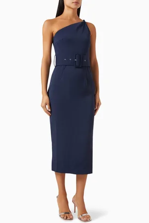 Elle Zeitoune Irene One-shoulder Dress
