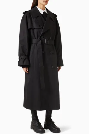 WARDROBE.NYC Trench Coat in Cotton