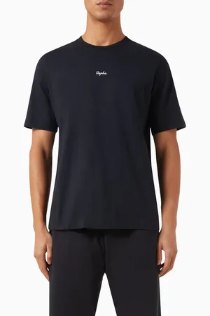 Rapha Logo-embroidered T-shirt in Organic Cotton-jersey