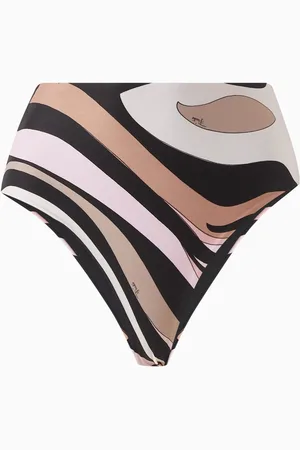 Puccini Marmo-print Bikini Briefs