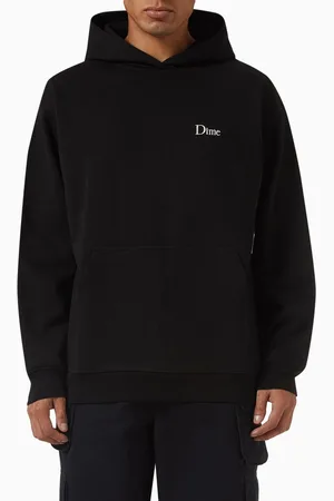 DIME Classic Small Logo Hoodie in Cotton