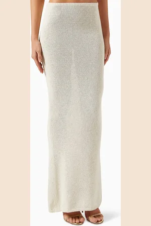 Asta Resort Carolina Maxi Skirt in Cotton-blend