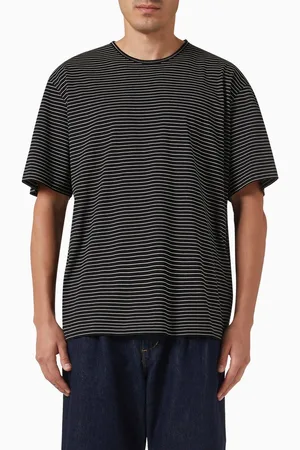 LEMAIRE Striped T-shirt in Cotton-jersey