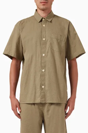Foret Serene Shirt in Cotton & Linen