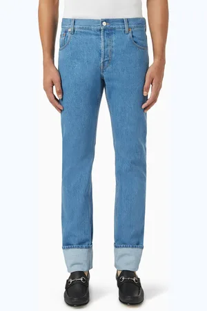 Gucci Tapered-leg Jeans in Denim