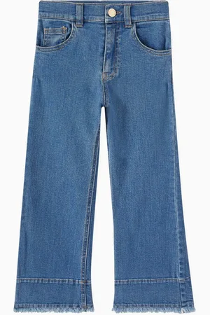 Elisabetta Franchi Fringe Jeans in Denim