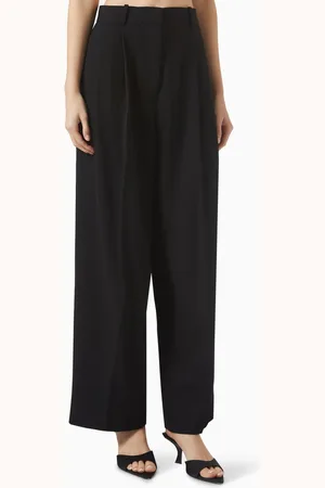 COS Wide-Leg Tailored Twill Trousers