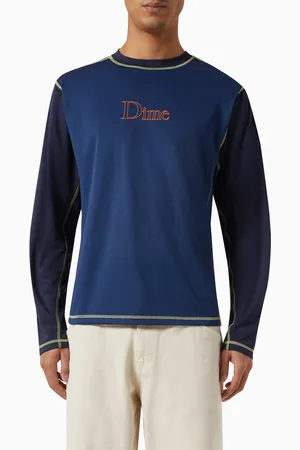 DIME Athletic Long-sleeve T-shirt in Piqué
