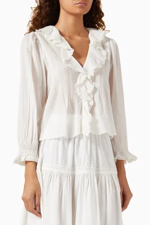 Doen Hardy Ruffle Top in Organic Cotton