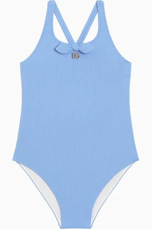 Dolce & Gabbana Logo-plaque Swimsuit in Nylon