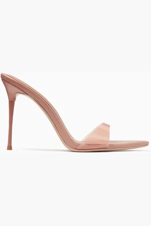 Femme LA Azúcar 105 Mule Sandals in PVC & Vegan Metallic Leather
