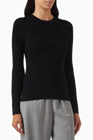12 STOREEZ Round Neck Sweater in Merino Wool