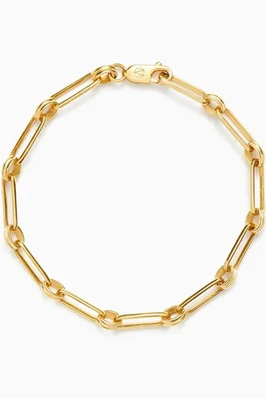 Missoma Aegis Chain Bracelet in 18kt -plated Brass