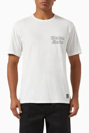 Wacko Maria Standard Crew Neck T-shirt in Cotton