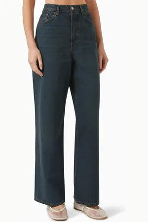 COS Facade Straight-leg Jeans in Cotton-denim