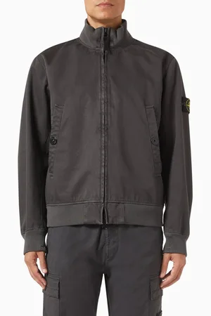 Stone Island Bomber Jacket in Organic Cotton