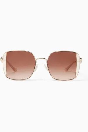 Coach Square Sunglasses in Metal