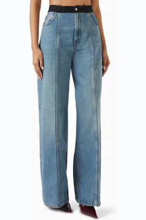 haikure Peace Lagoon Wide-leg Jeans