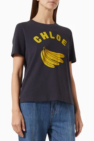 Chloé Banana T-shirt in Cotton-jersey