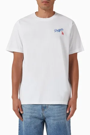 Sporty & Rich Dodgers Serif T-shirt in Cotton