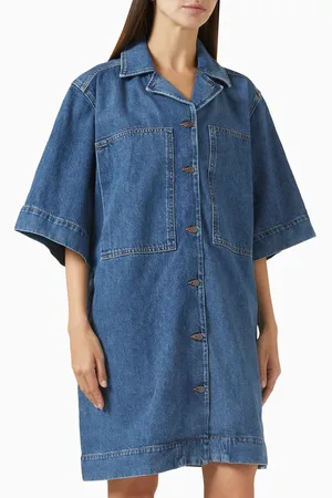 COS Mini Denim Shirt Dress