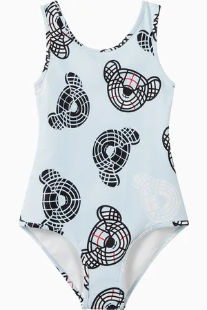 Burberry Tirza Teddy Bear Print Swimsuit in Nylon