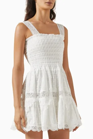 Waimari Leah Mini Dress in Cotton