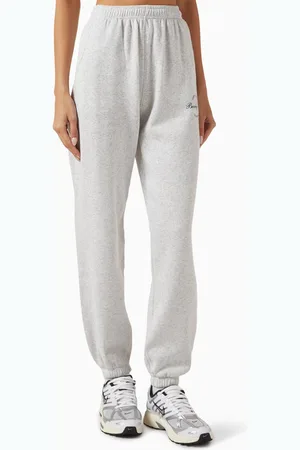 Sporty & Rich Beverly Script Sweatpants in Cotton Blend