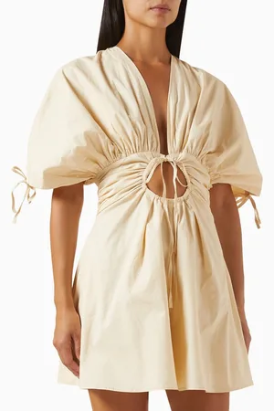 Andrea Iyamah Rina Romper in Stretch-cotton