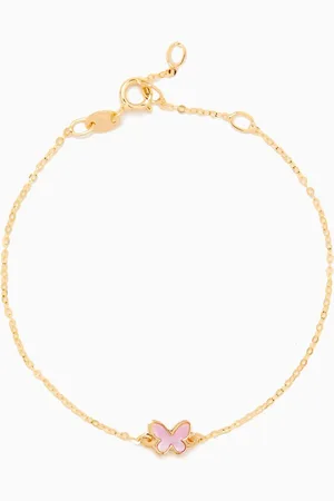 Damas Ara Bella Butterfly Bracelet in 18kt Gold