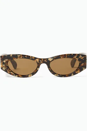 Lanvin Logo Cat-eye Sunglasses in Acetate