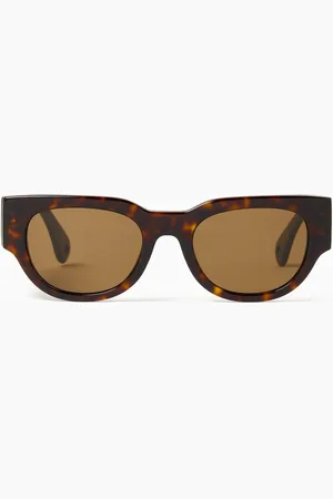 Lanvin Signature Rounded Sunglasses in Acetate