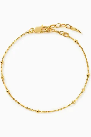 Missoma Orb Chain Bracelet in 18kt Plated Vermeil