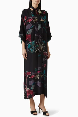 Twinkle Hanspal Printed Kaftan in Crepe