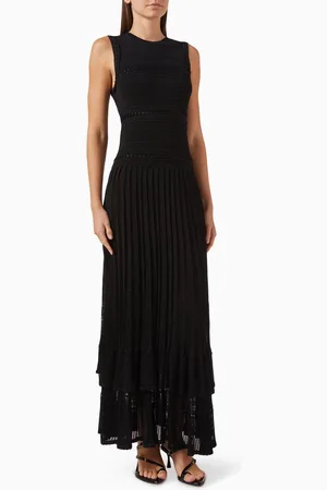 ULLA JOHNSON Mireille Knit Maxi Dress